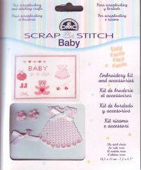 Scrap & Stitch Baby - Sampler Mädchen