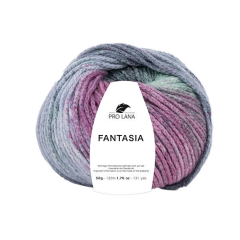 Fantasia Pro Lana - grau-bordeaux-grün (185)