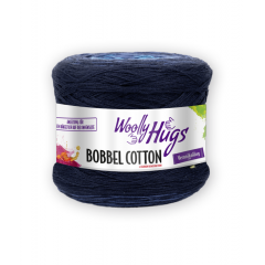 Woolly Hugs Bobbel Cotton - türkis-dunkelblau (74)