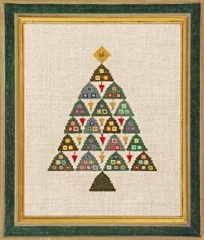 Stickvorlage Der Feine Faden - Millefiori-Baum (Ausverkauf)