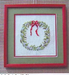 Stickpackung Oehlenschläger - Weihnachtskranz 15x15 cm