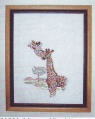 Stickpackung Oehlenschläger - Giraffen 27x33 cm