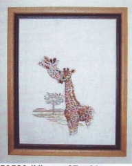 Oehlenschläger Stickpackung - Giraffen