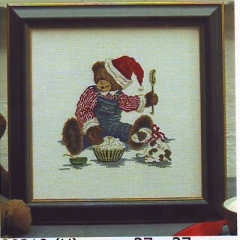Oehlenschläger Stickpackung - Weihnachtsteddy