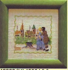 Stickpackung Oehlenschläger - Märchen Der Schweinehirt 13,5x13,5 cm
