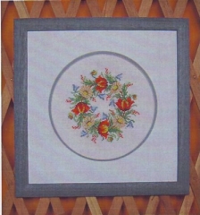 Oehlenschläger Stickpackung - Blumenkranz