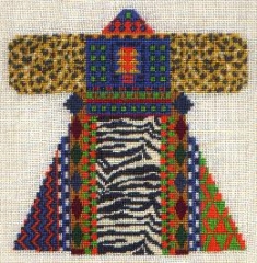 Stickvorlage Der Feine Faden - Djambala (Kimono)