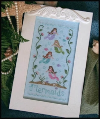 Stickvorlage Country Cottage Needleworks - Mermaids