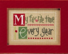 Stickvorlage Lizzie Kate - Christmas By The Letter MERR (Ausverkauf)