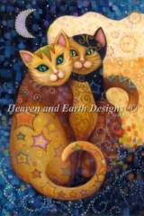 Stickvorlage Heaven and Earth - Moonlighting (Ausverkauf)