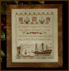 Stickvorlage Little House Needleworks - Mayflower Landing