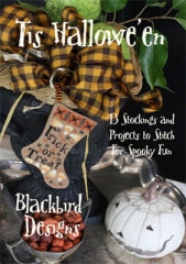 Stickvorlage Blackbird Designs - Tis Halloween