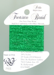 Petit Treasure Braid Rainbow Gallery - High Gloss Christmas Green