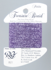Rainbow Gallery Petit Treasure Braid - Orchid