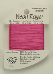 Neon Rays - Rose Pink - Rainbow Gallery