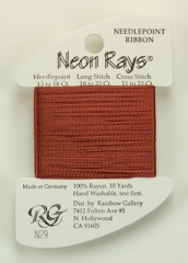 Neon Rays - Rust - Rainbow Gallery