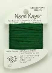 Neon Rays - Spruce Green - Rainbow Gallery