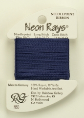 Neon Rays - Navy Blue - Rainbow Gallery