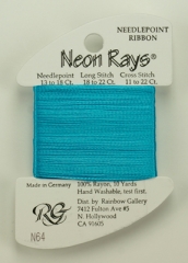 Neon Rays - Aqua - Rainbow Gallery