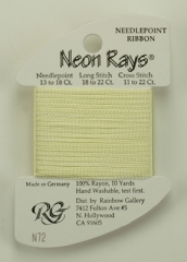 Neon Rays - Pale Yellow - Rainbow Gallery