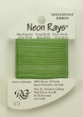 Neon Rays - Spring Green - Rainbow Gallery