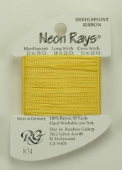 Neon Rays - Golden Yellow - Rainbow Gallery