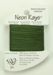 Neon Rays - Olive - Rainbow Gallery