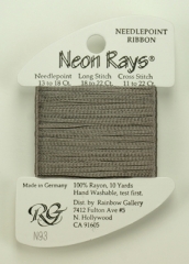 Neon Rays - Gunmetal Gray - Rainbow Gallery