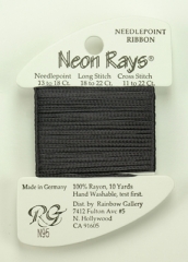 Neon Rays - Dark Gray - Rainbow Gallery