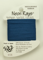 Neon Rays - Federal Blue - Rainbow Gallery