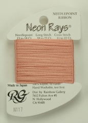 Neon Rays - Medium Peach - Rainbow Gallery