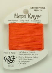 Neon Rays - Orange - Rainbow Gallery