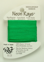 Neon Rays - Lite Christmas Green - Rainbow Gallery