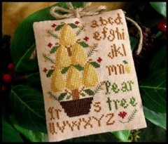 Stickvorlage Little House Needleworks - 2010 Ornament - Pear Tree