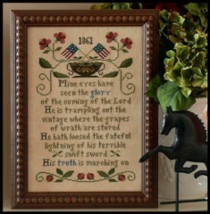 Stickvorlage Little House Needleworks - Battle Hymn Of The Republic