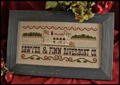 Stickvorlage Little House Needleworks - Mississippi Riverboat