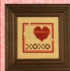 Stickvorlage Heart In Hand Needleart - Wee One: Xoxo