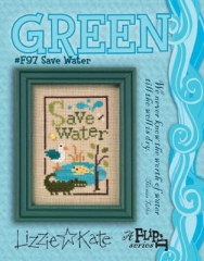 Stickvorlage Lizzie Kate - Green Flip-It Save Water