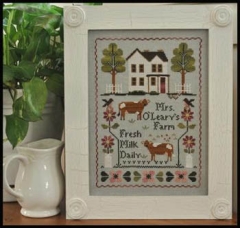 Stickvorlage Little House Needleworks - Mrs OLearys Dairy Farm