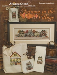 Stickvorlage Stoney Creek Collection - Autumn In The Village