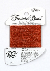 Rainbow Gallery Petit Treasure Braid - Autumn Red