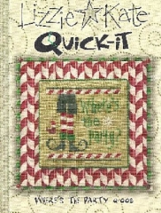 Stickvorlage Lizzie Kate - Quick It Wheres The Party w/beads