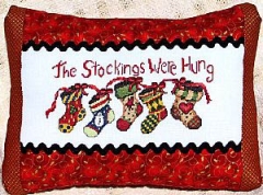 Stickvorlage Bobbie G. Designs - The Stockings Were Hung