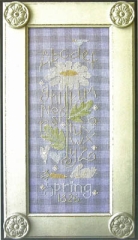 Stickvorlage Samsarah Design Studio - Sadie Stuart Spring Flower Sampler