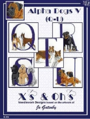 Stickvorlage Xs and Ohs - Alpha Dogs V