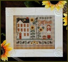 Stickvorlage Little House Needleworks - Little Miss Sunflower