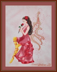 Stickvorlage Cross Stitching Art - Rose Fairy