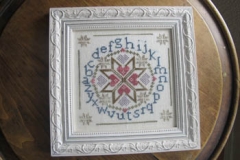Stickvorlage From the Heart - Amish Alphabet