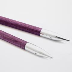 KnitPro Nadelspitzen Royale 6,50 mm - 128 mm lila AUSVERKAUF