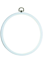 Flexi Hoop rund 13 cm, weiß - DMC